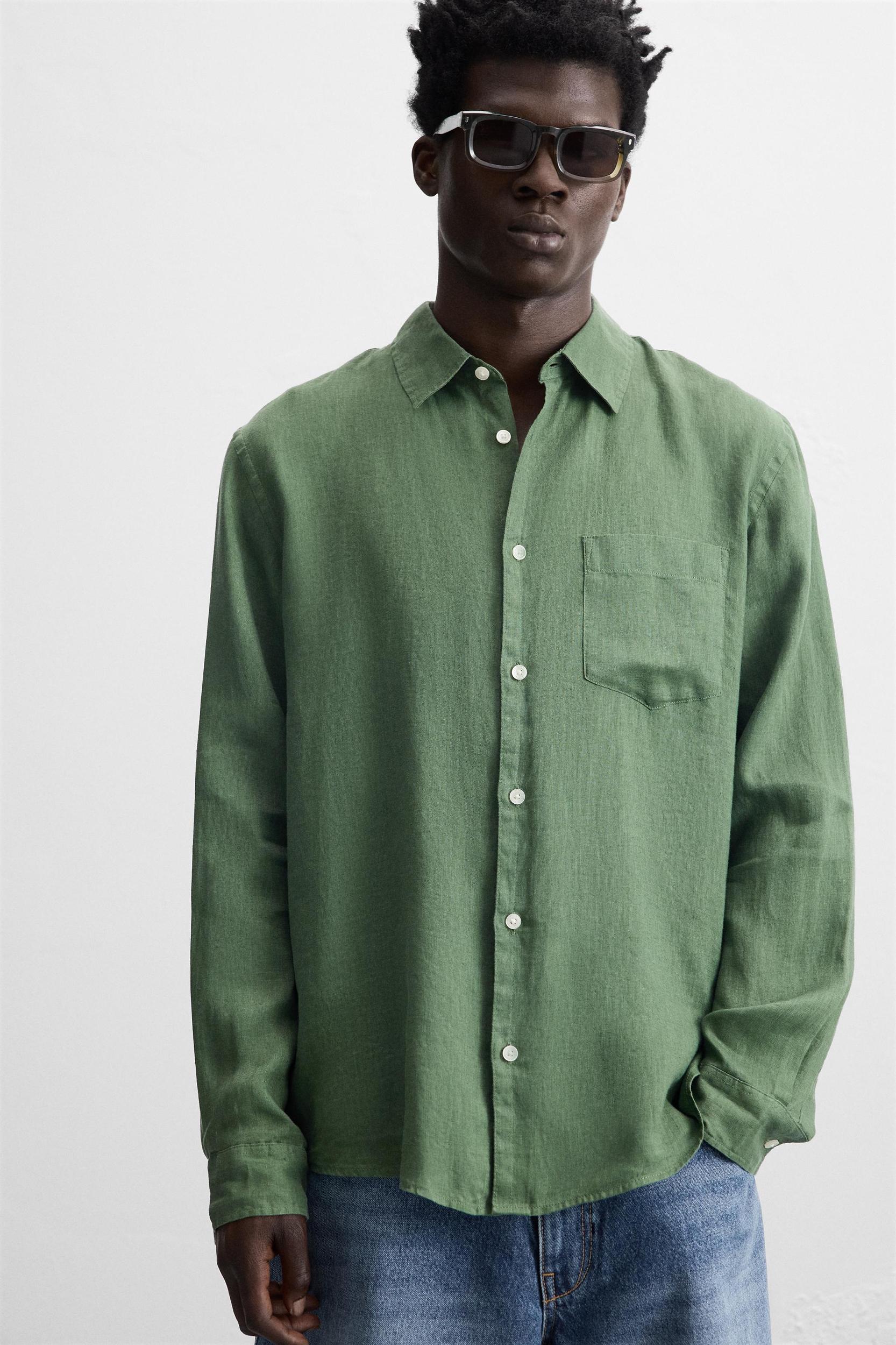 100% LINEN SHIRT Product Image