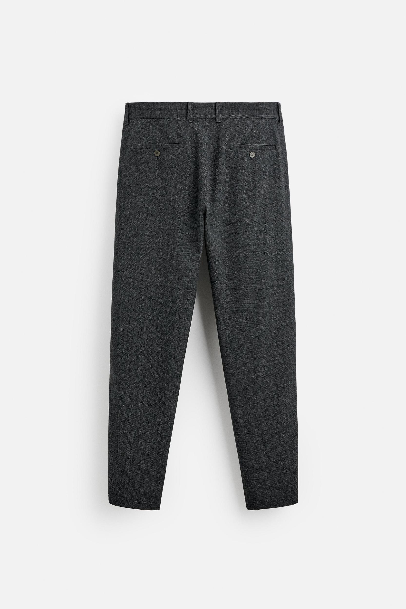 TEXTURED STRETCH PANTS Product Image