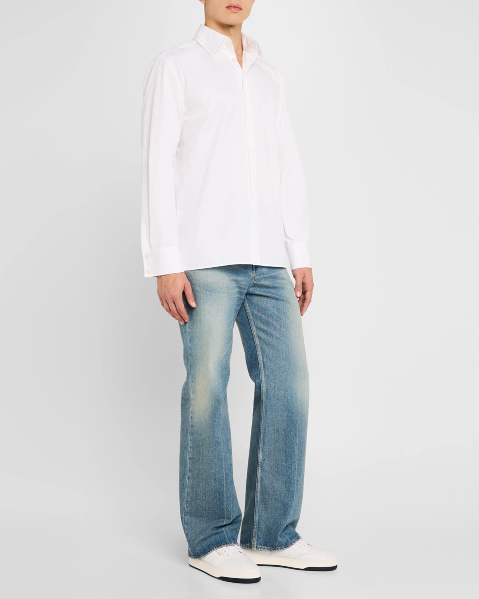 Men's SL61 Leather Low-Top Sneakers Product Image