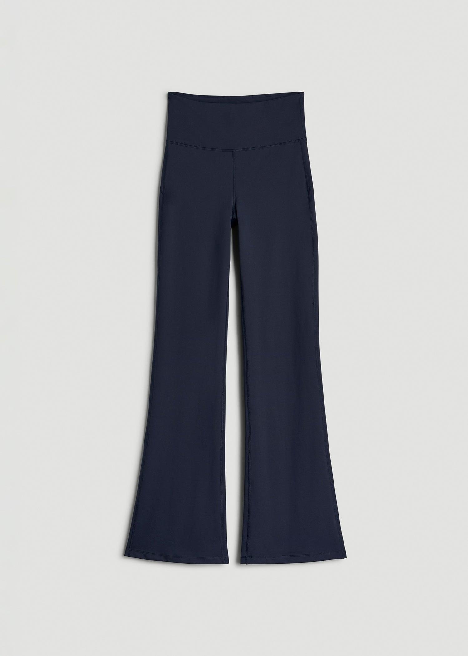 Balance Flare Yoga Pants for Tall Women in Evening Blue Female Product Image