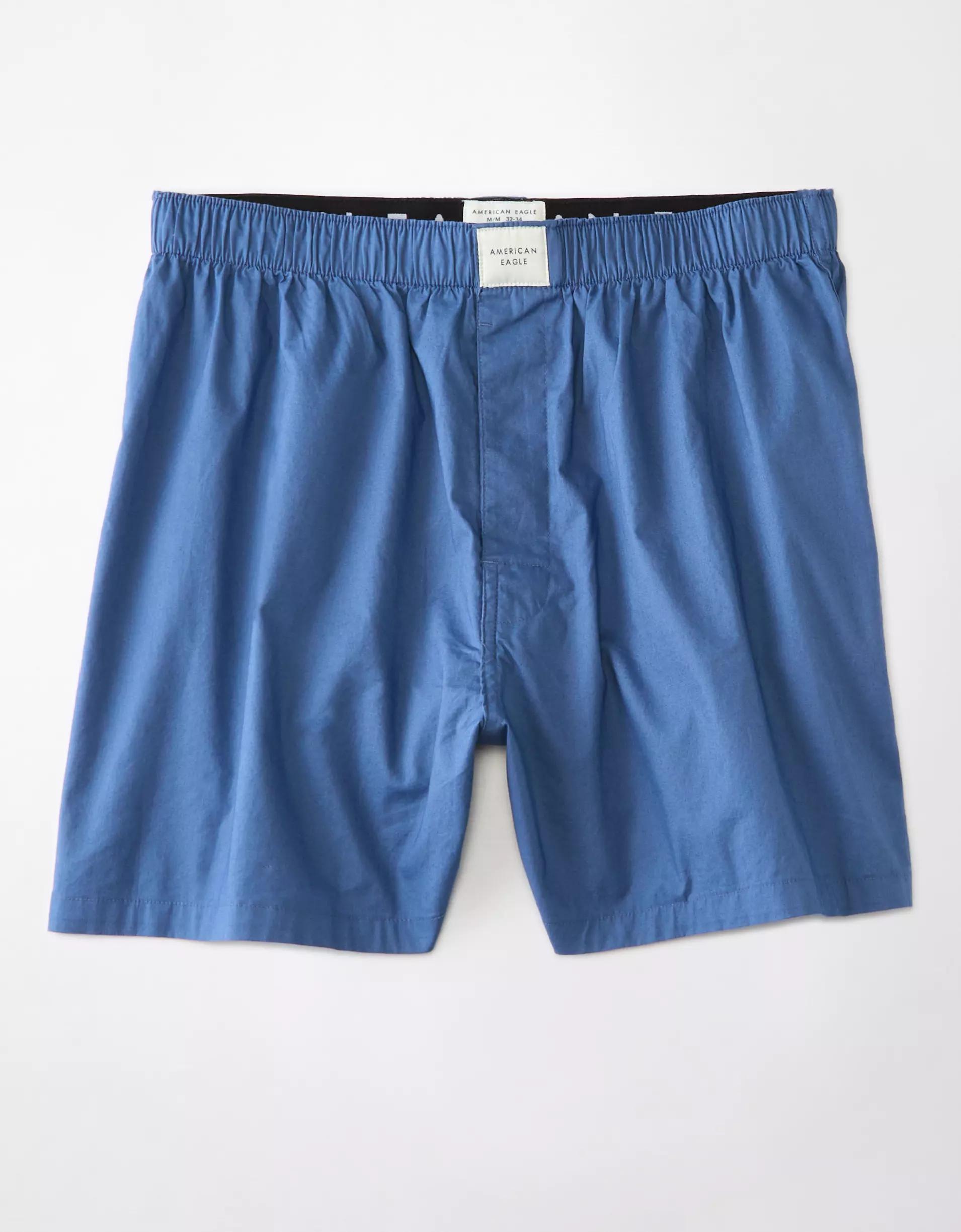 AEO Men's Solid Stretch Boxer Short Product Image