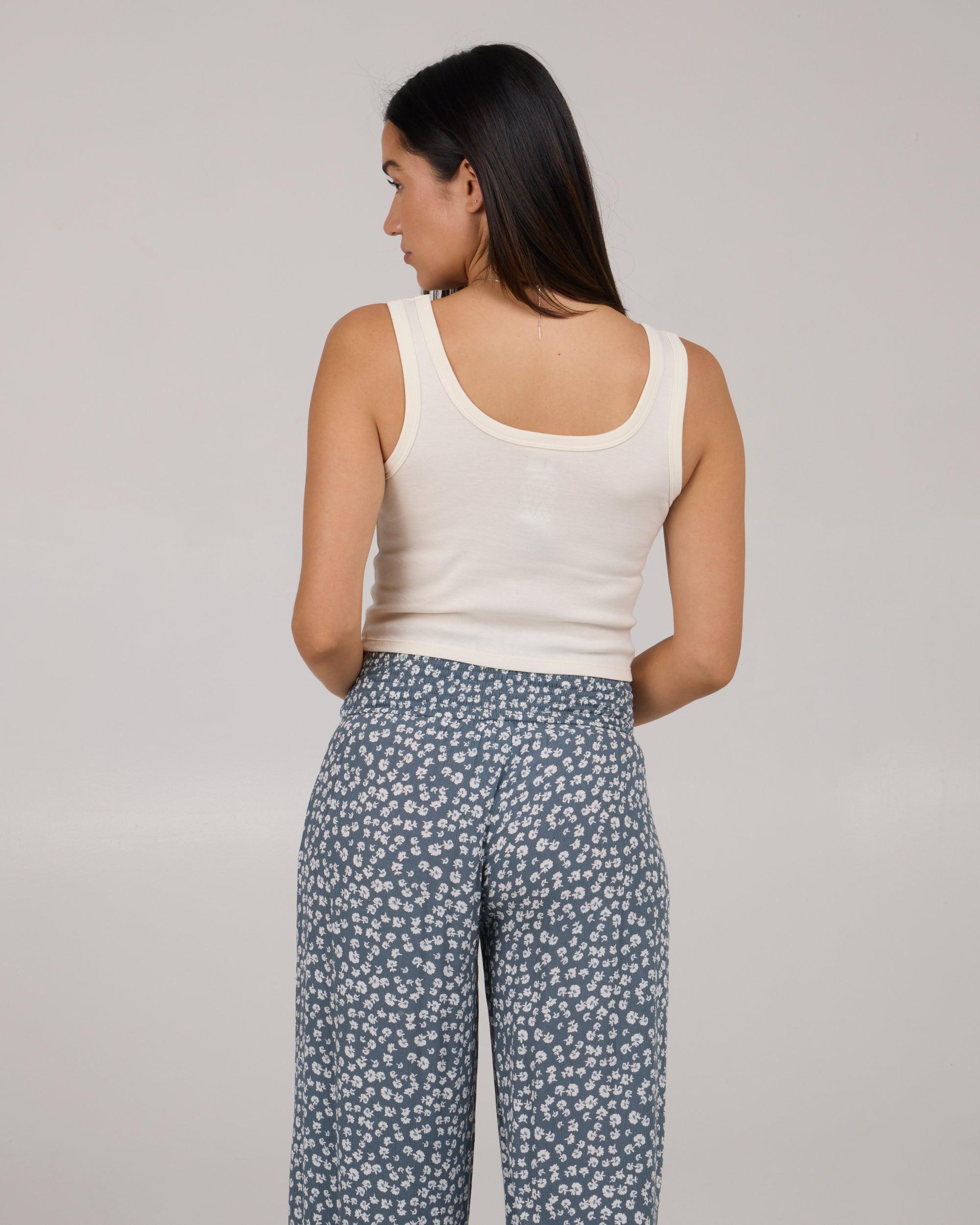 Beach Scene Tank - Off White Female Product Image