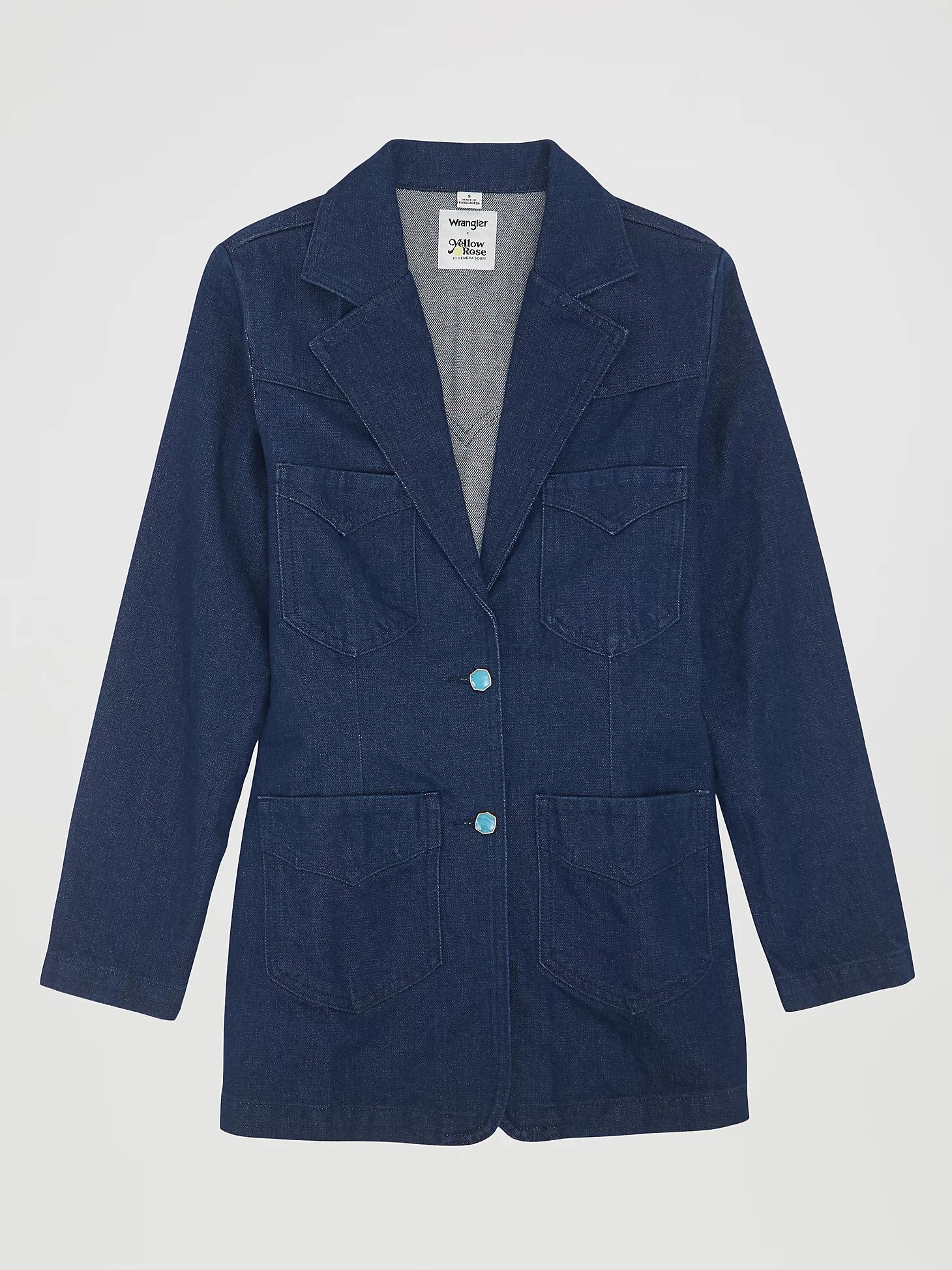 Wrangler® x Yellow Rose by Kendra Scott Fitted Blazer | Women's JACKETS & OUTERWEAR | Wrangler® Product Image