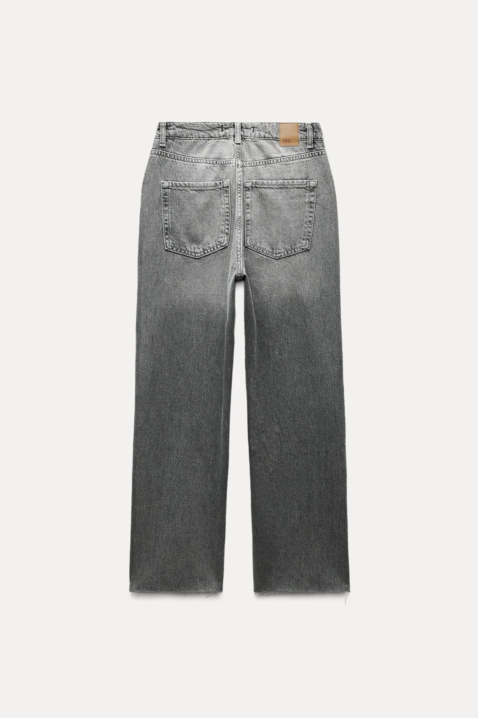 Z1975 DENIM STRAIGHT CUT JEANS WITH A HIGH WAIST Product Image