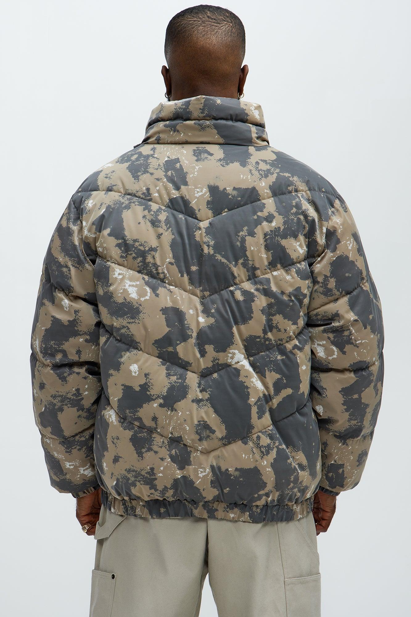Atherton Camo Puffer - Camouflage Male Product Image