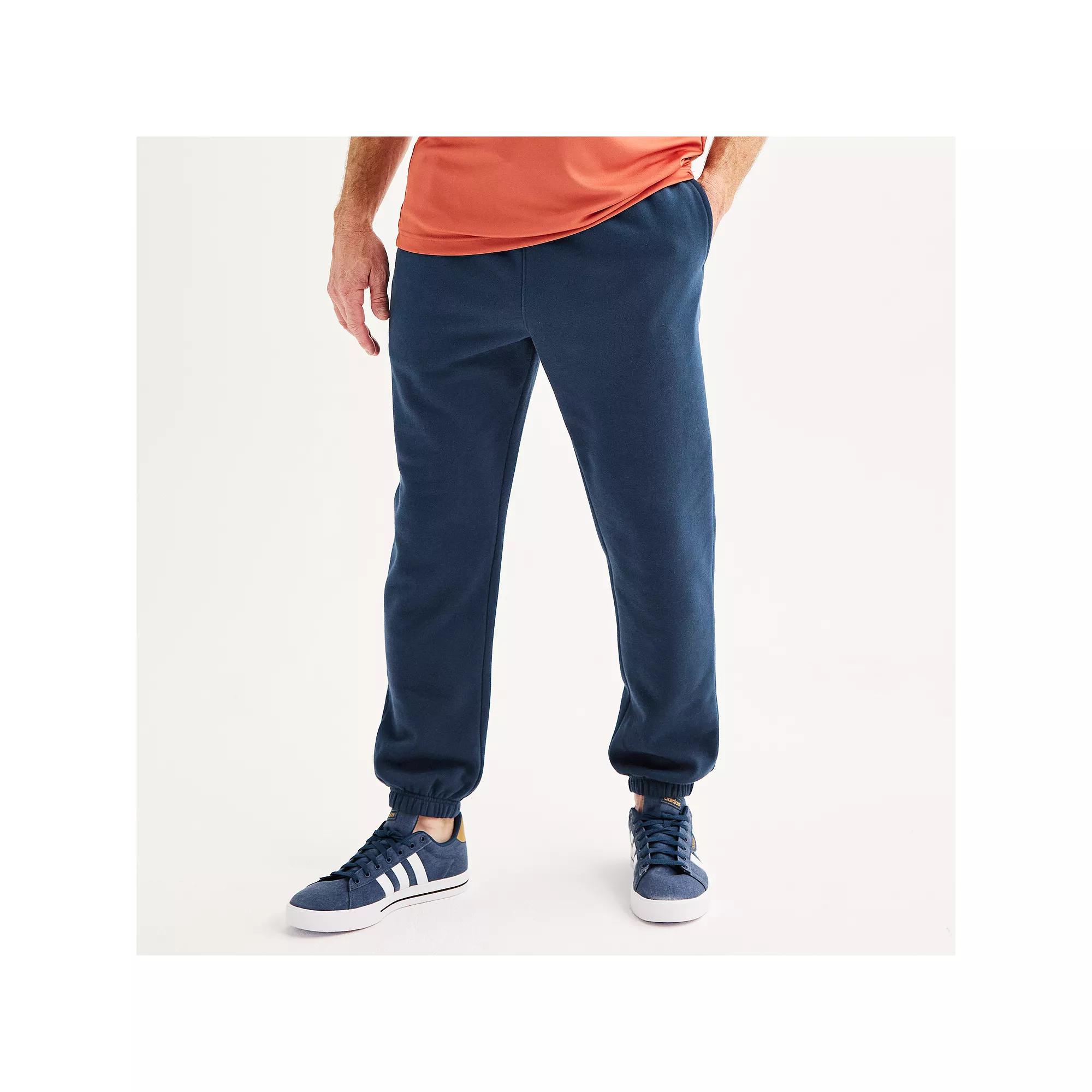 Men's Tek Gear® Ultra Soft Fleece Cinched Pants,  Product Image