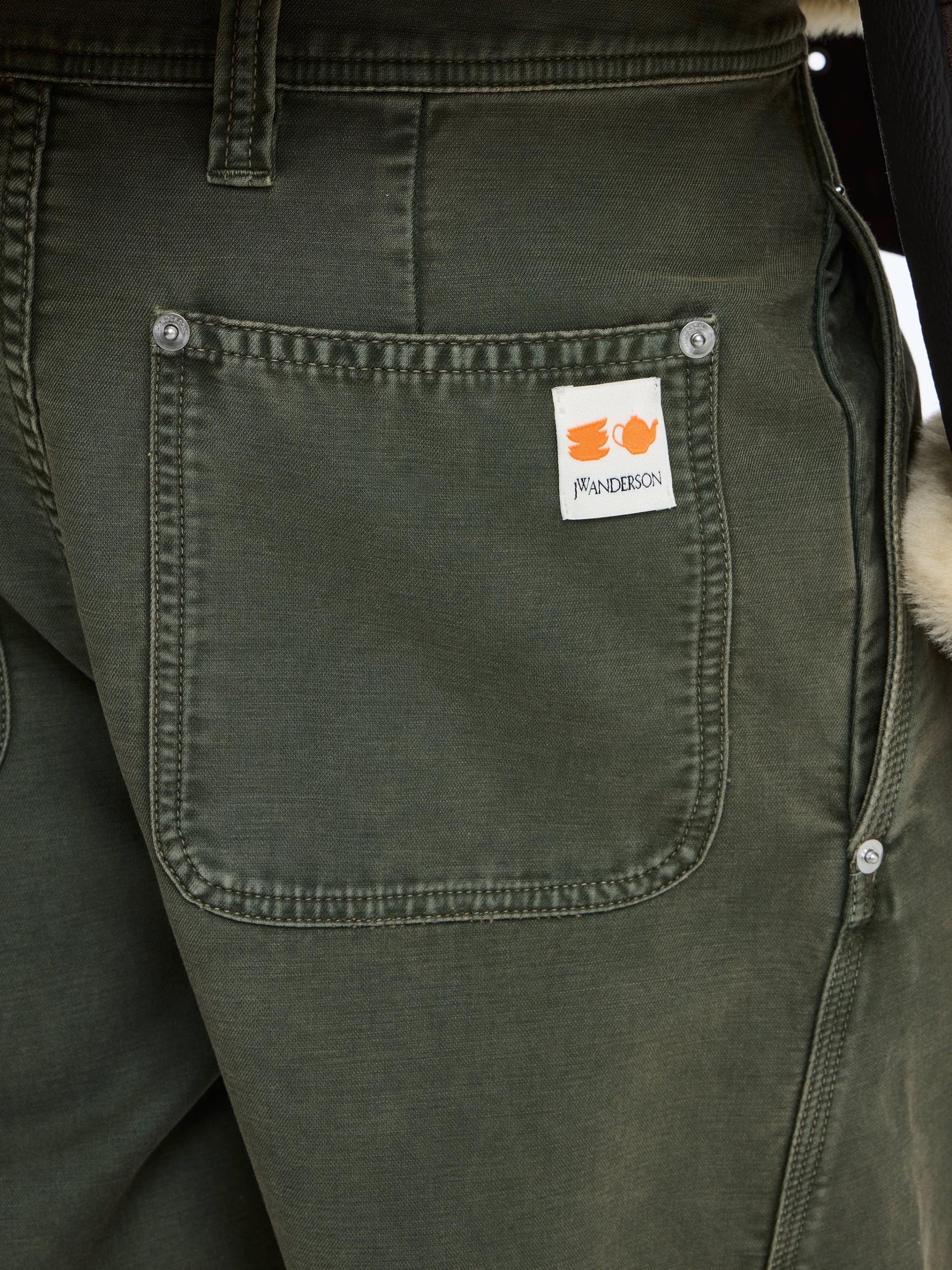 TWISTED SEAM TROUSERS Product Image