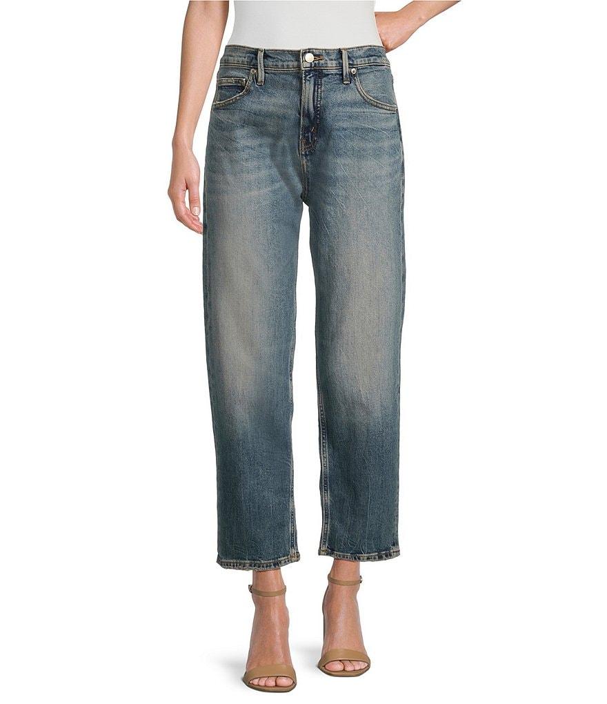 Good American Good Standard Mid Rise Straight Jeans Product Image