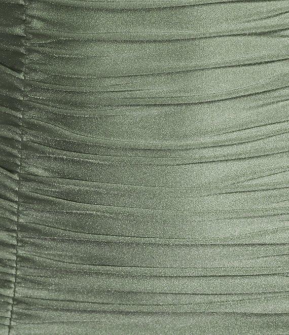 Honey and Rosie Strapless Princess Shirred Bodycon Dress Product Image