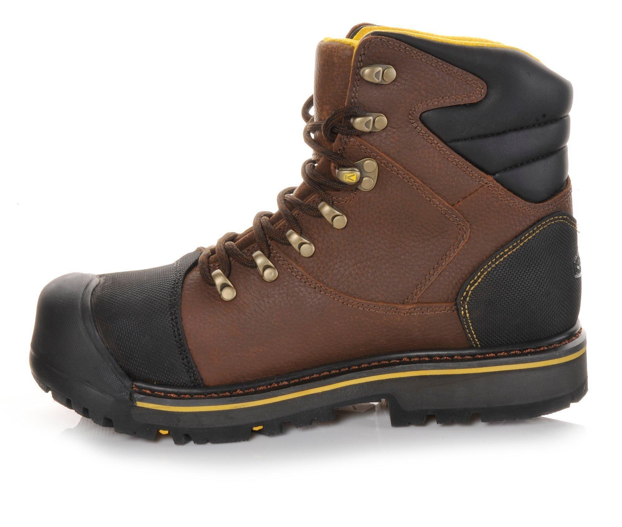 Men's KEEN Utility Milwaukee 6 In Steel Toe Work Boots Product Image