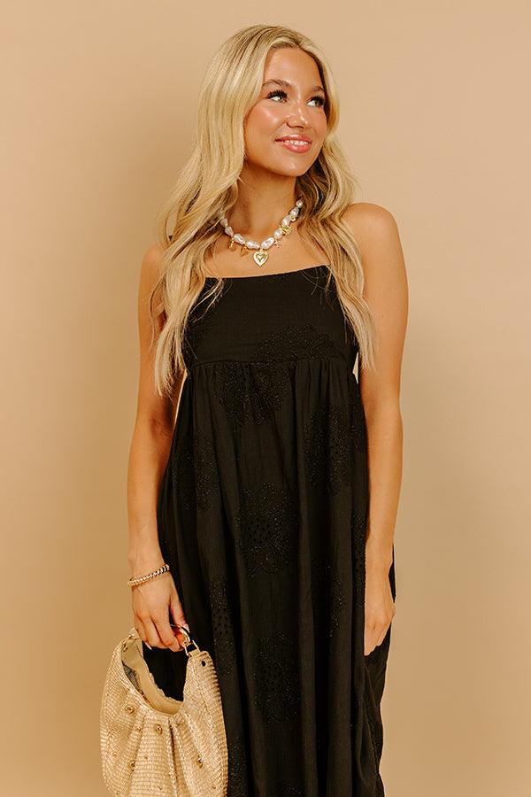 Kind Soul Embroidered Midi Dress Product Image