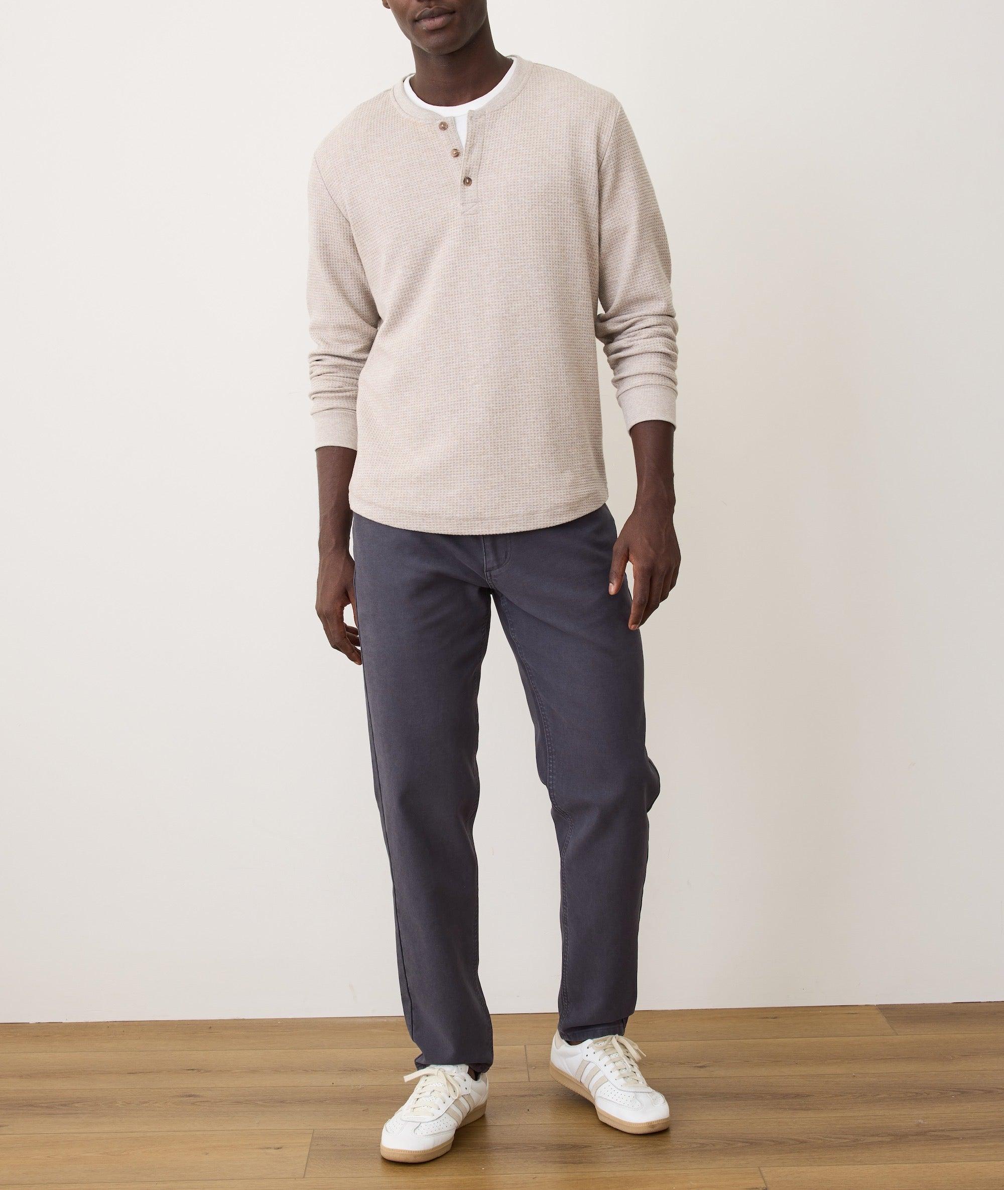 Flex Terry Slim Straight Pant Product Image