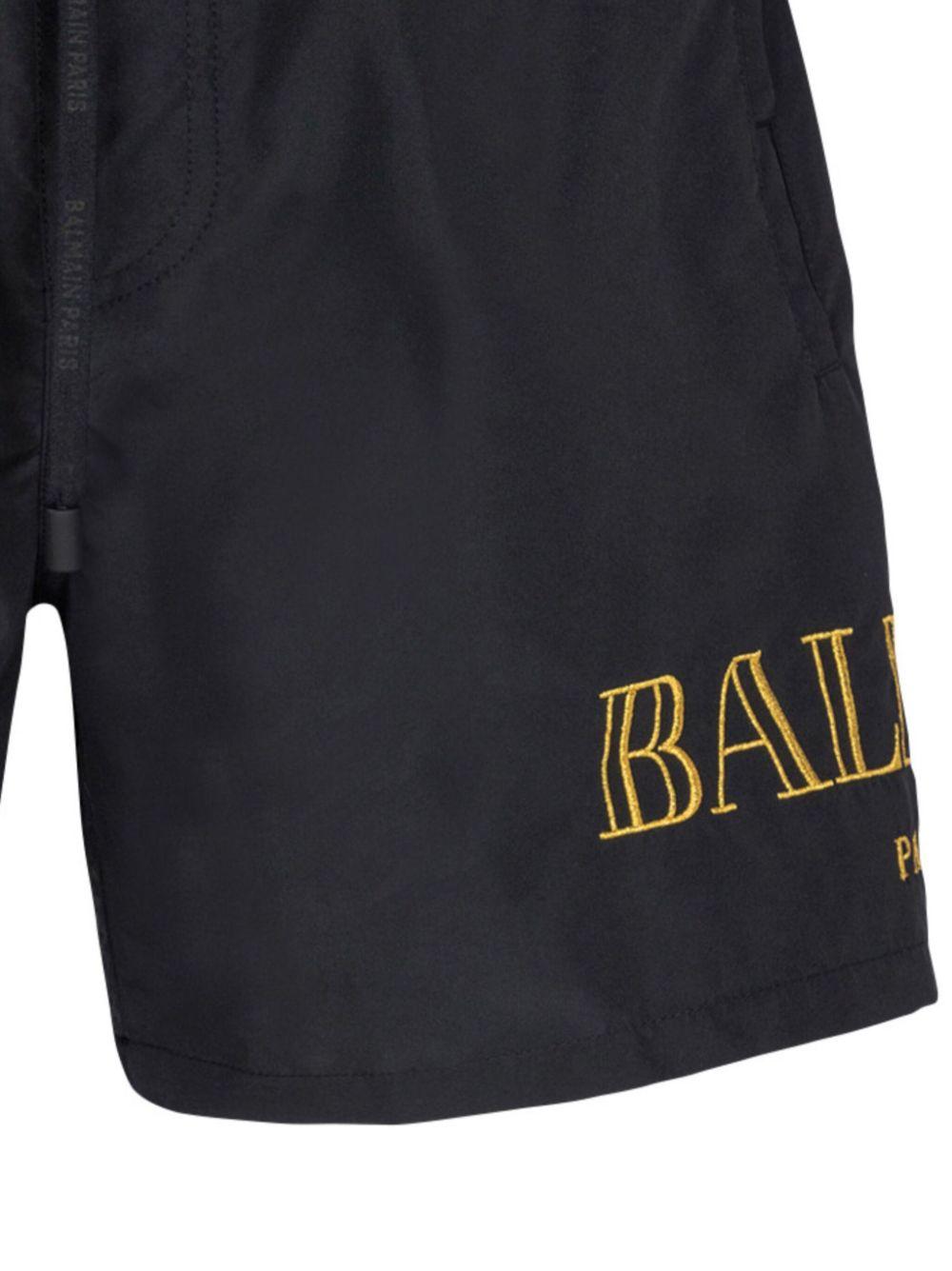 logo-embroidered swim shorts Product Image