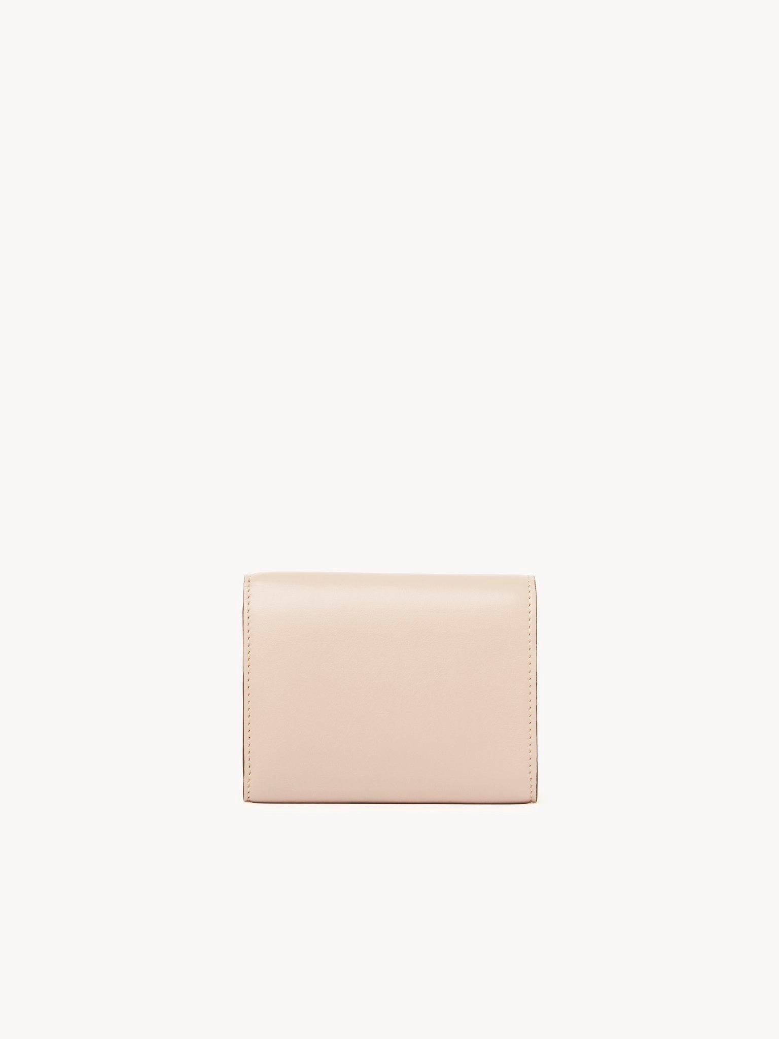 Small Chloé Iconic tri-fold with coin pocket in shiny leather Product Image