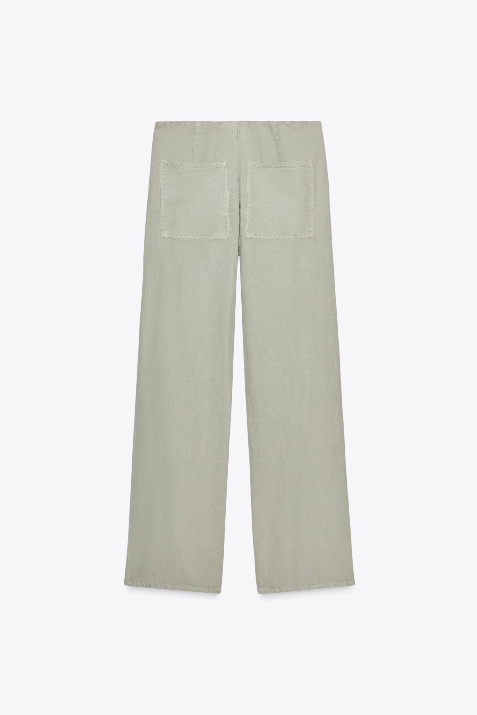 STRAIGHT PAJAMA PANTS Product Image