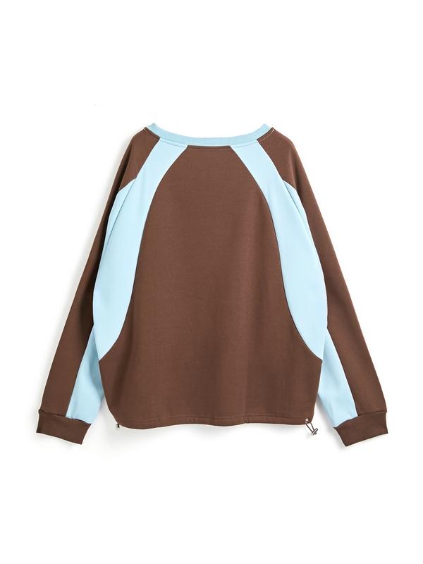 Vintage Print Raglan Sweatshirt Product Image