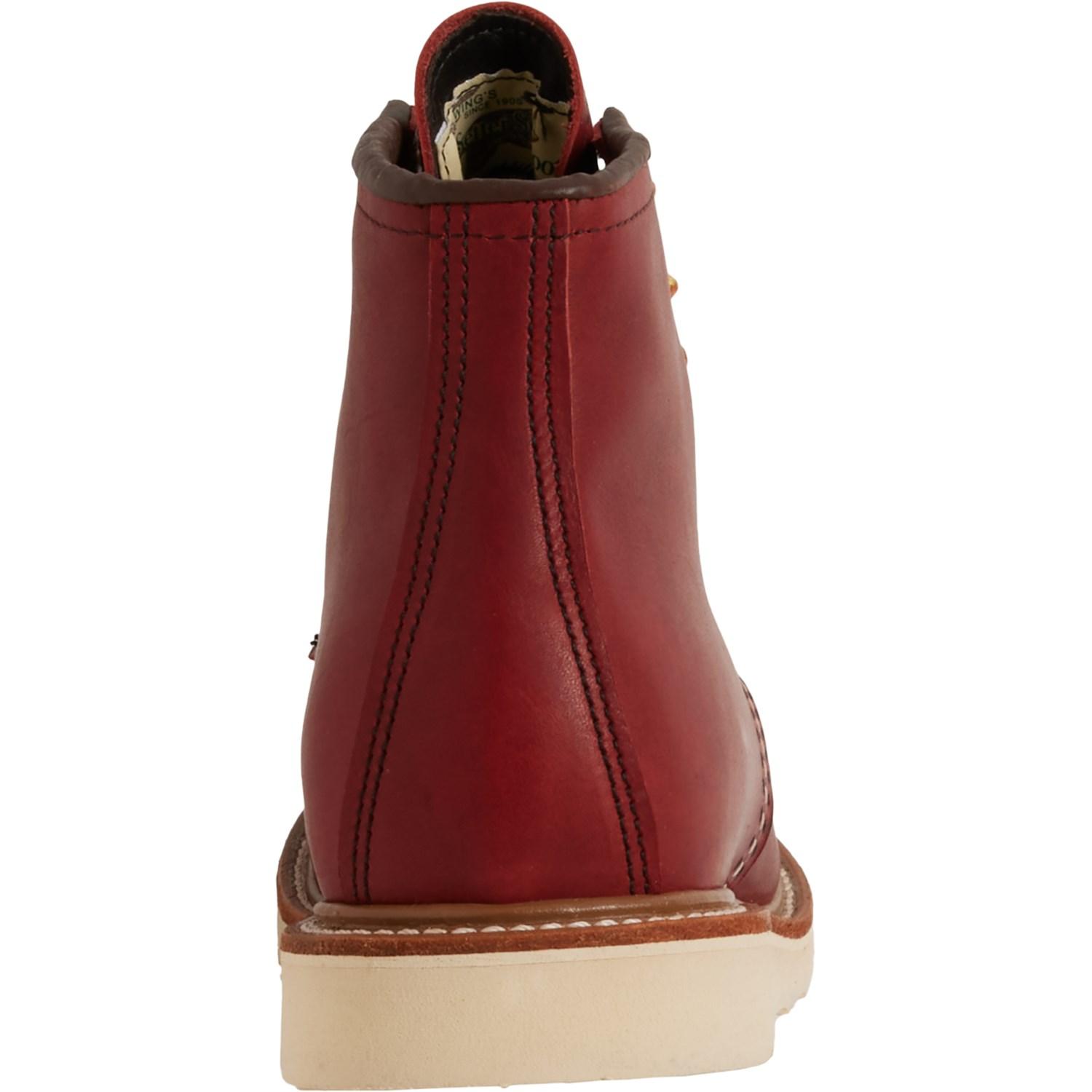 Red Wing 6” Classic Gore-Tex® Moc-Toe Boots - Waterproof, Leather, Factory 2nds (For Men) Product Image