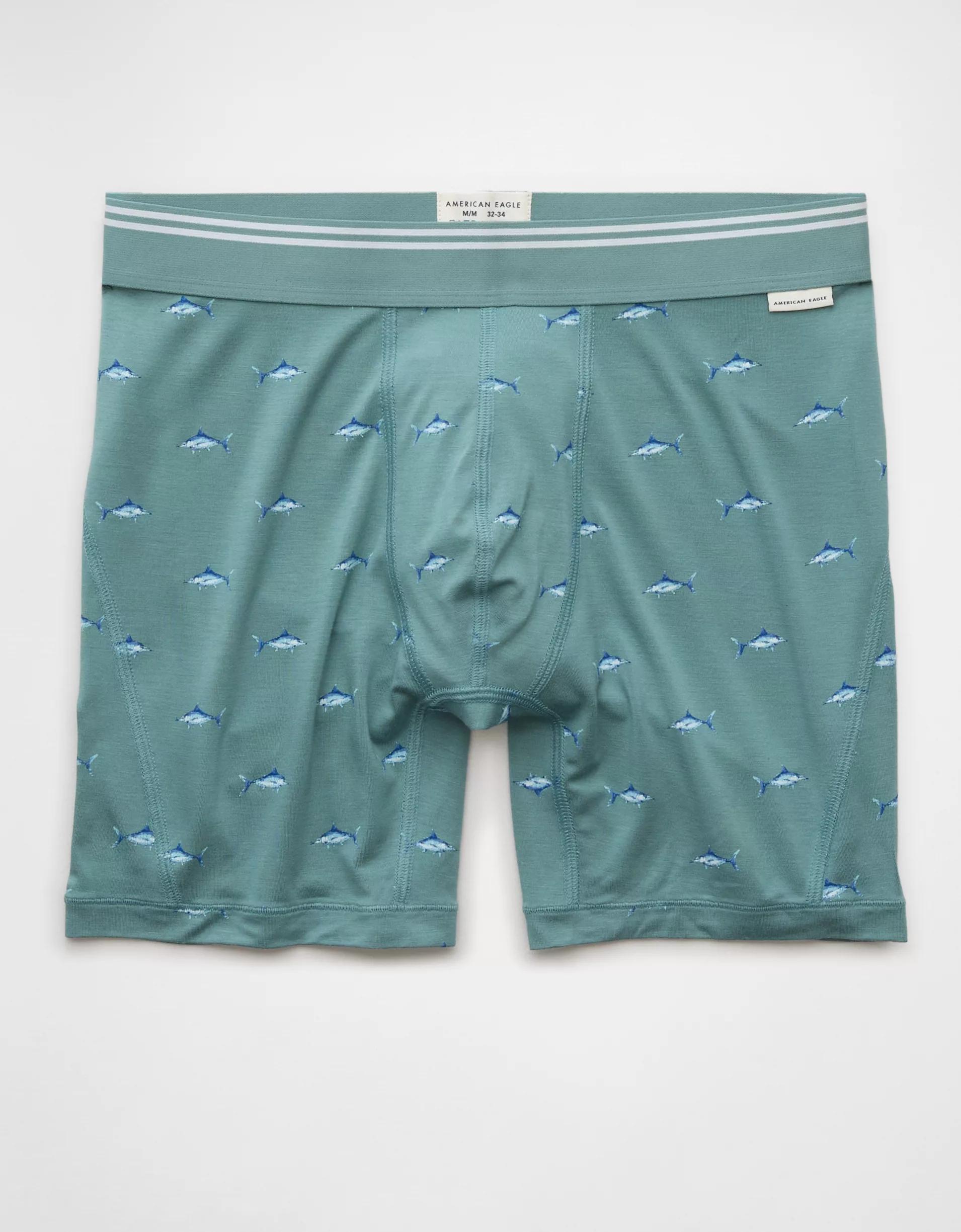 AEO Men's Swordfish 6" Ultra Soft Boxer Brief Product Image