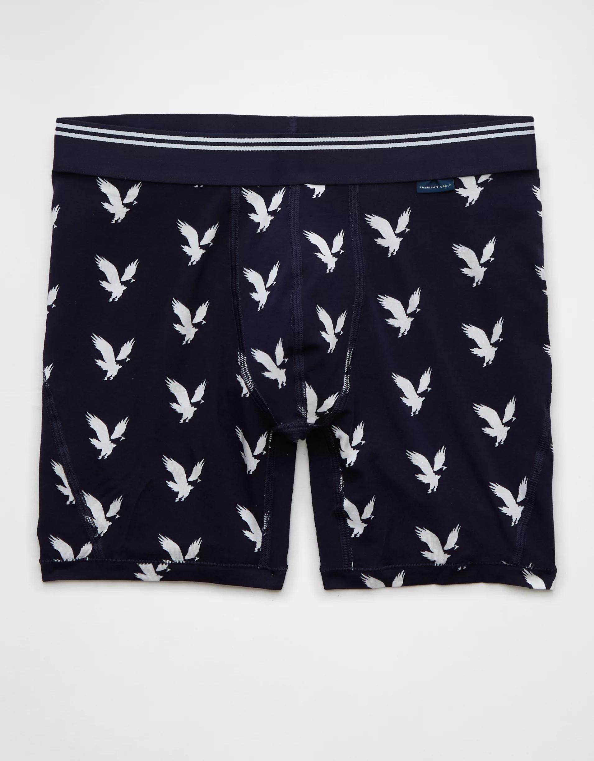 AEO Men's Eagles 6" Ultra Soft Boxer Brief Product Image