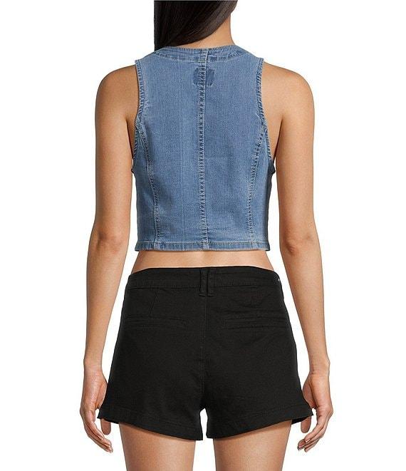 YMI Jeanswear Cropped Vest Product Image