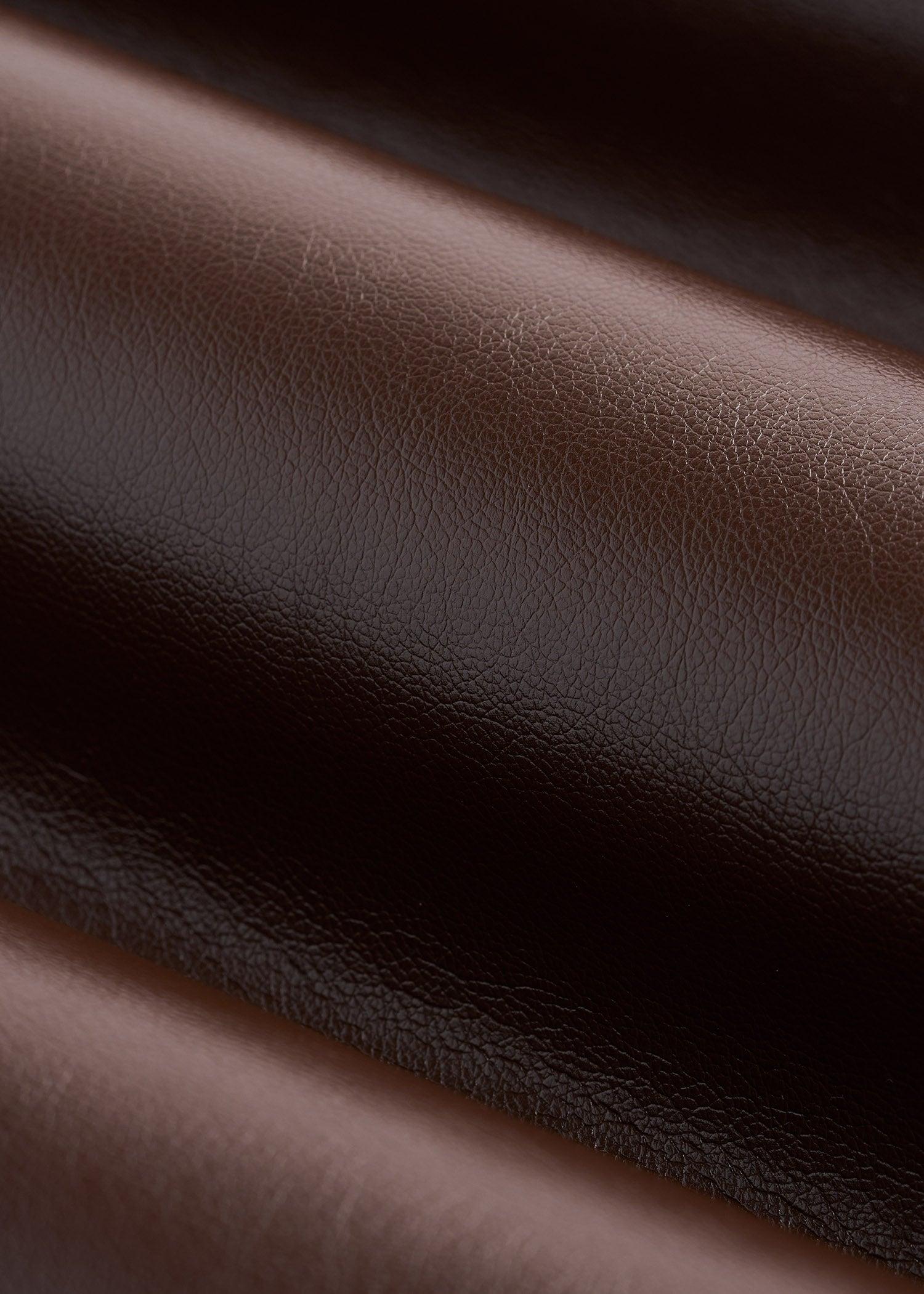 True Touch Leather Straight Leg Pants for Tall Women in Espresso Female Product Image