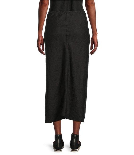 Eileen Fisher Organic Linen A-Line Bias Skirt Product Image