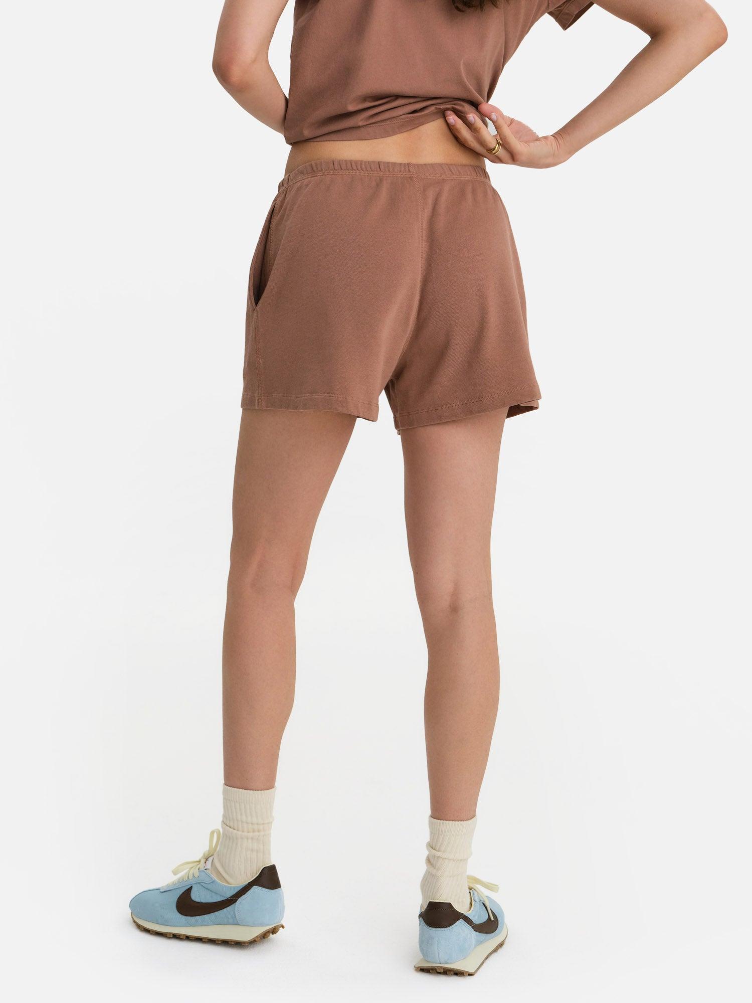 Organic Lightweight Terry Track Shorts Female Product Image