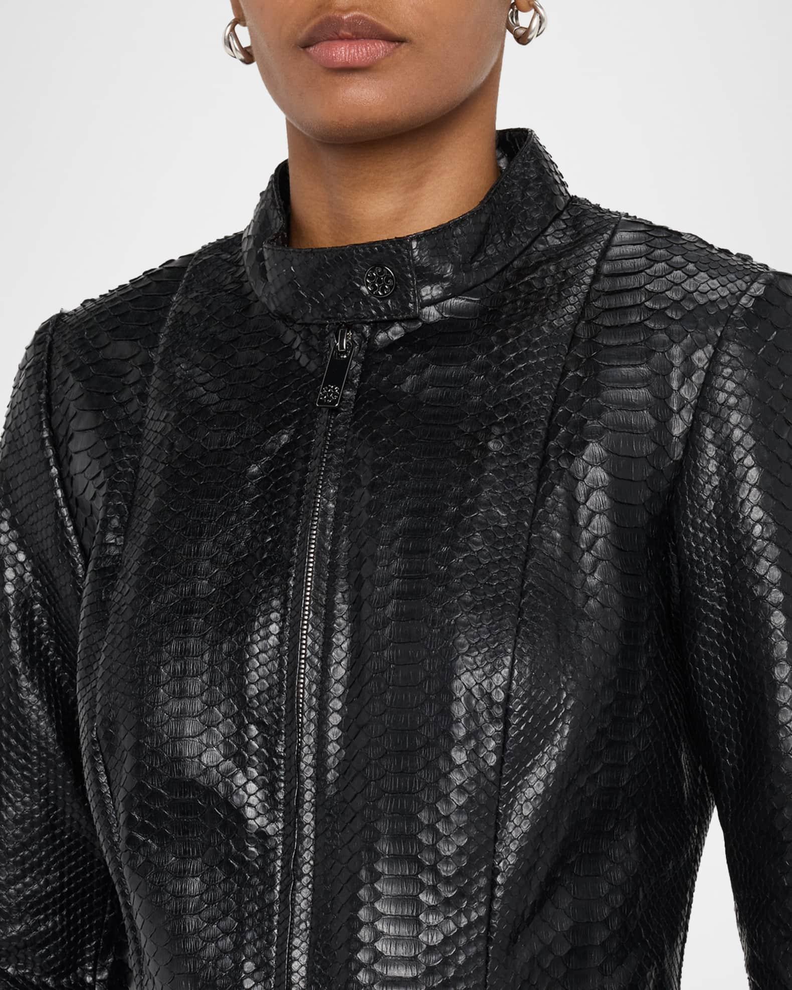 Fitted Python Jacket  Product Image