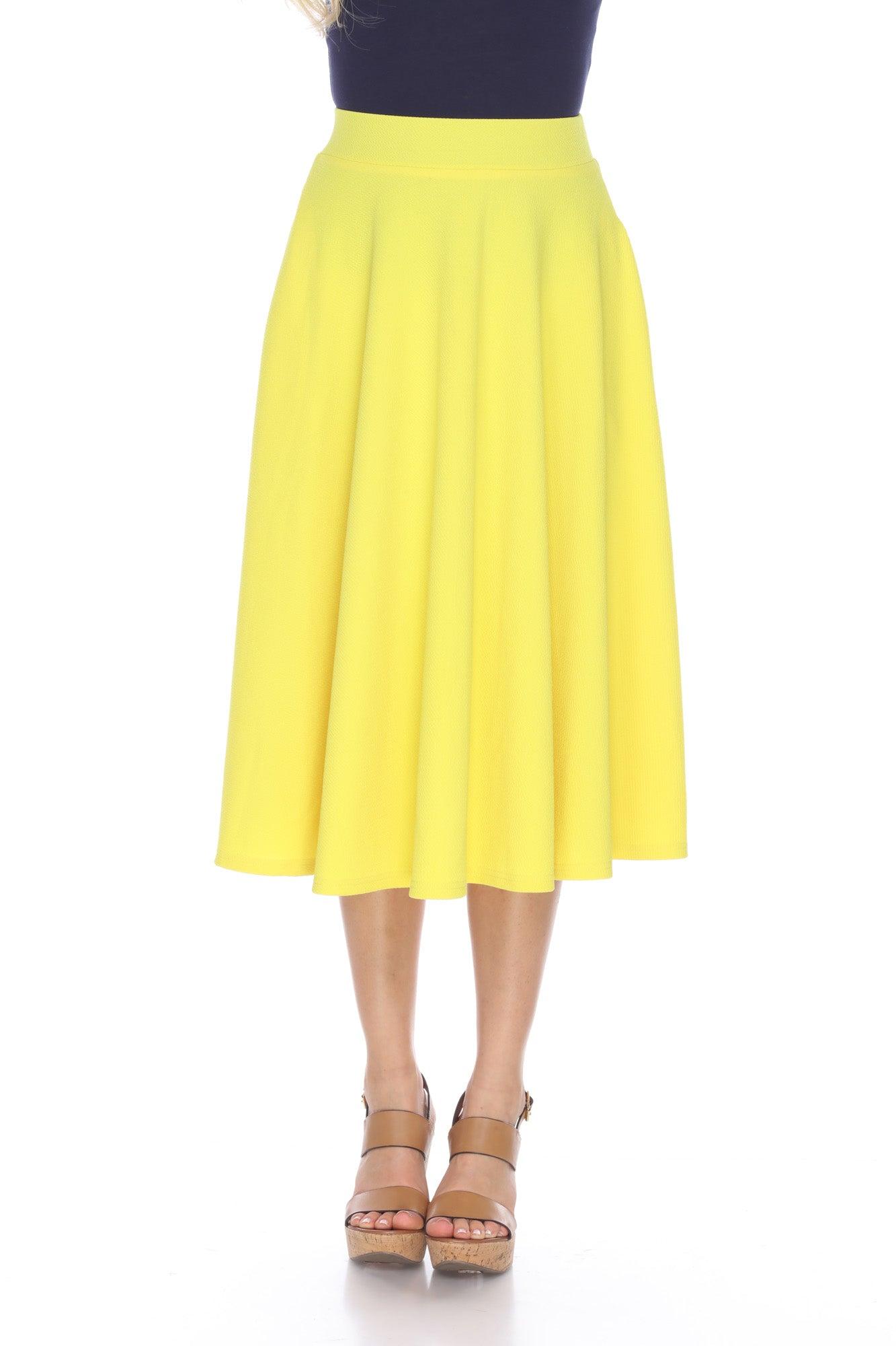 Tasmin Flare Midi Skirts Product Image