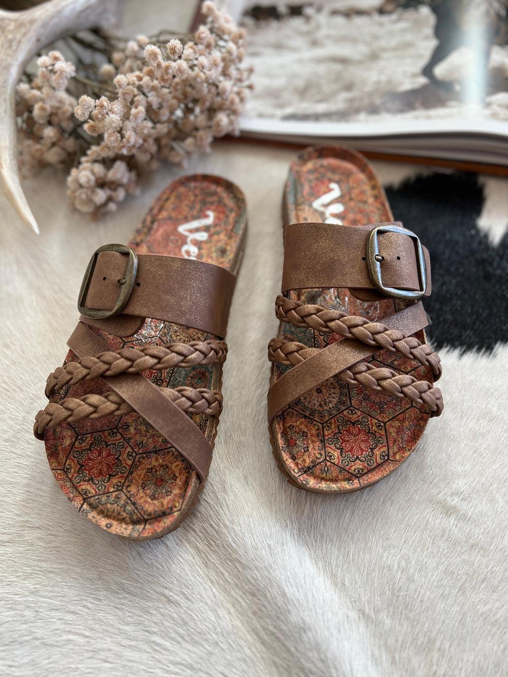 Very G Nora Tan Sandal Product Image