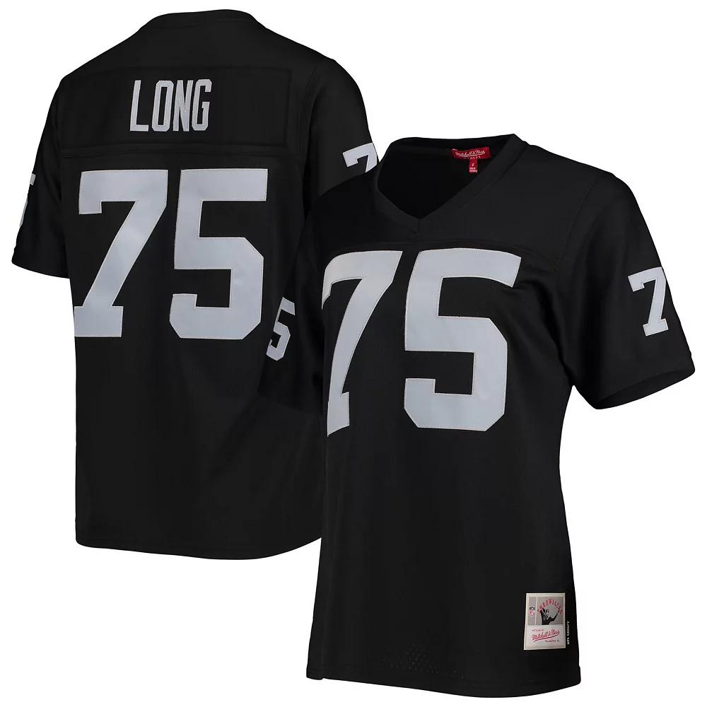 Women's Mitchell & Ness Howie Long Black Las Vegas Raiders Legacy Replica Player Jersey,  Product Image