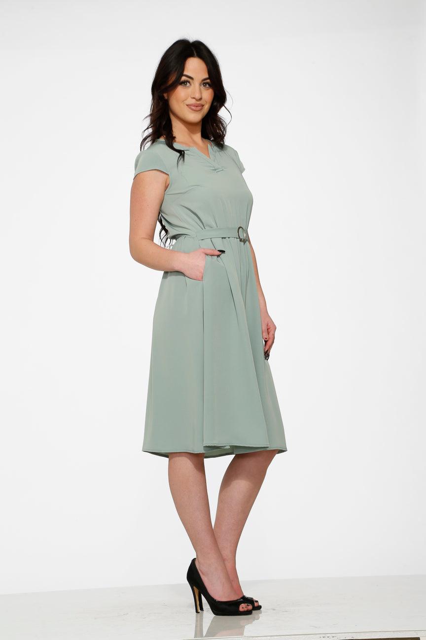 Aqua Swing Dress Product Image