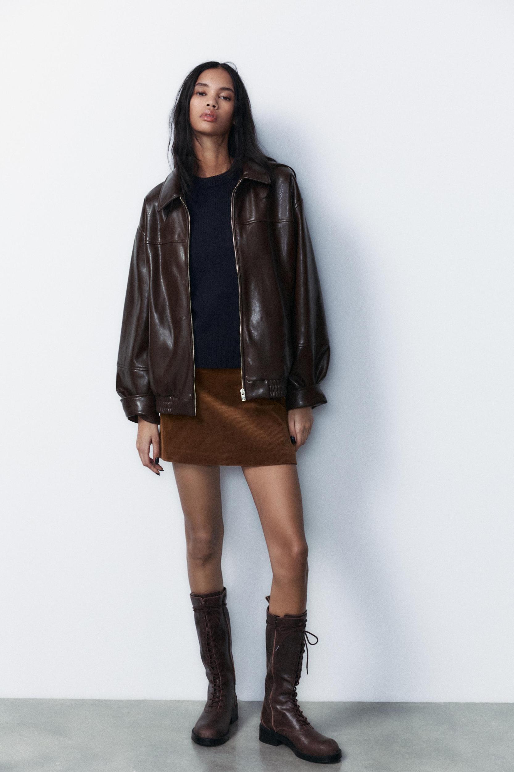 CORDUROY MINI SKIRT Product Image