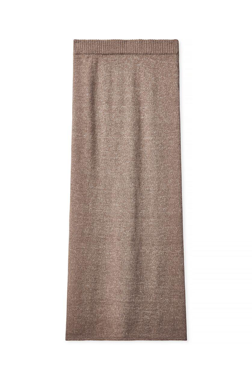 Knitted Maxi Skirt Product Image