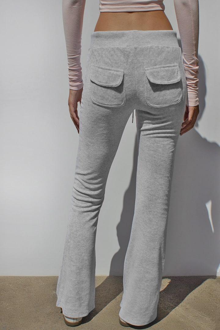 Chenille flared pants Product Image