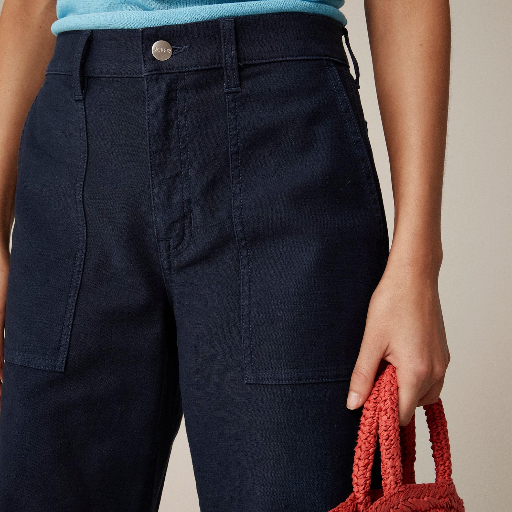 Camp-pocket wide-leg pant Product Image