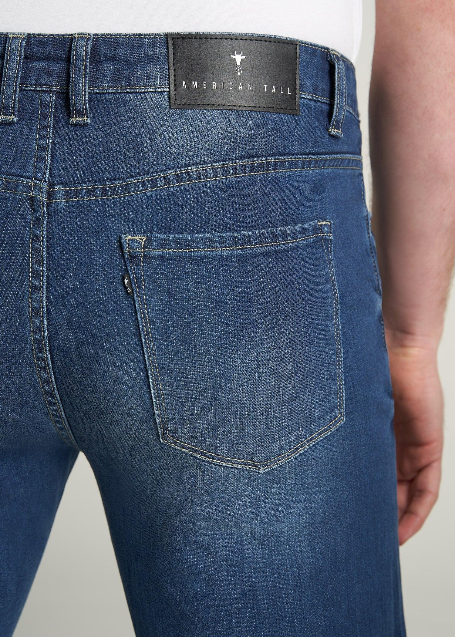 J1 STRAIGHT LEG Jeans for Tall Men in Classic Blue Male Product Image