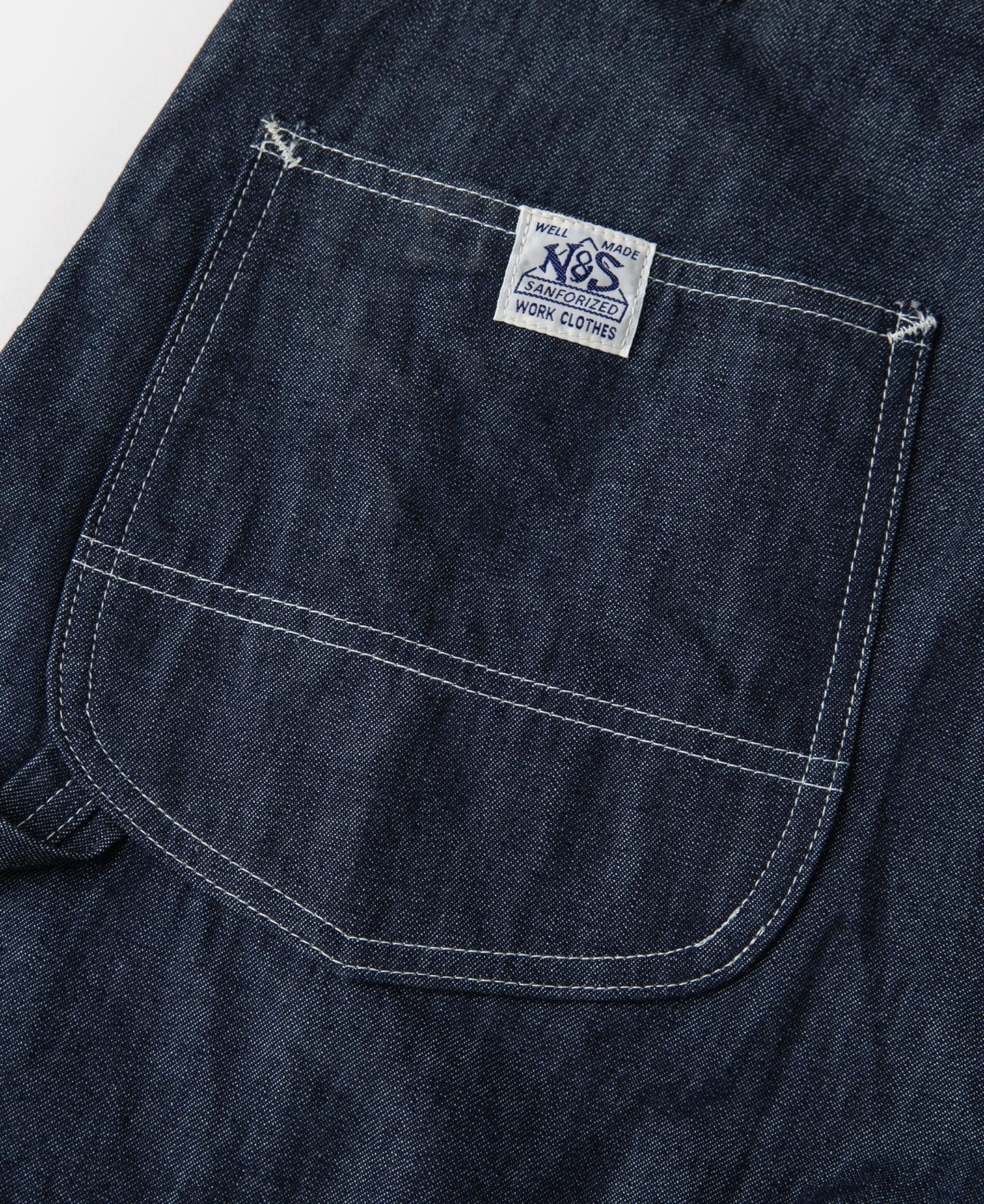 1950s Indigo Denim Painter Pants Product Image