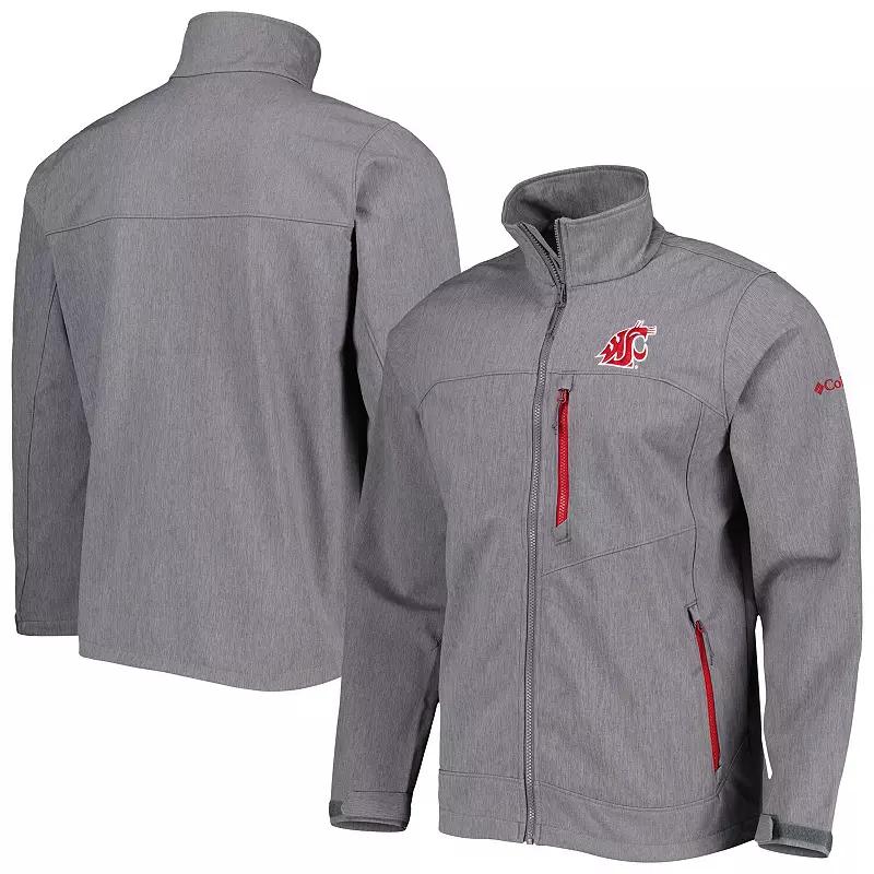 Men's Columbia Gray Washington State Cougars Ascender II Full-Zip Jacket, Size: Medium, Wsc Grey Product Image
