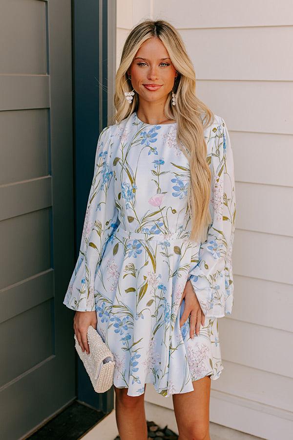 Dreamy Gardens Floral Mini Dress Product Image