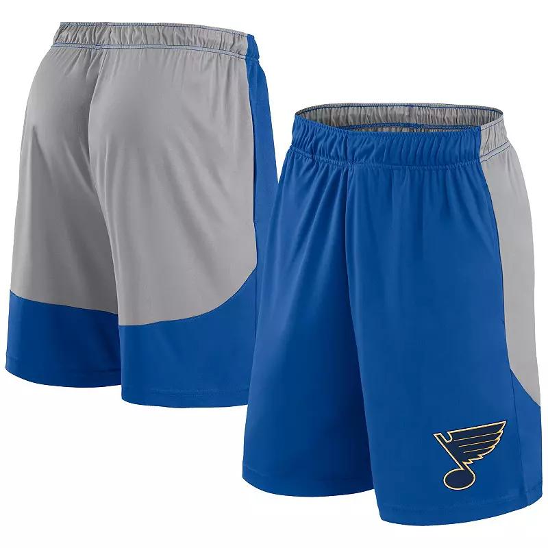 Men's Fanatics Blue New York Rangers Go Hard Shorts, Size: Medium, Ran Blue Product Image