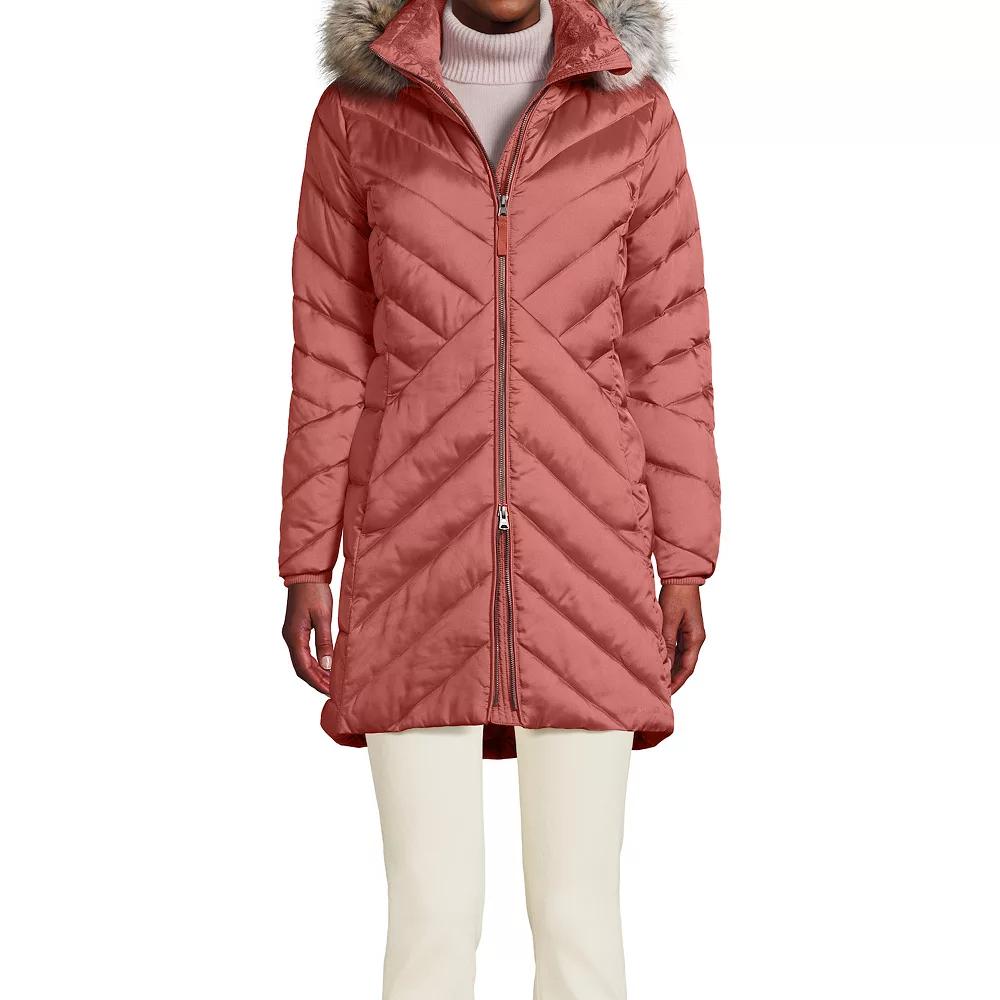 Women's Lands' End Insulated Plush Lined Winter Coat,  Product Image
