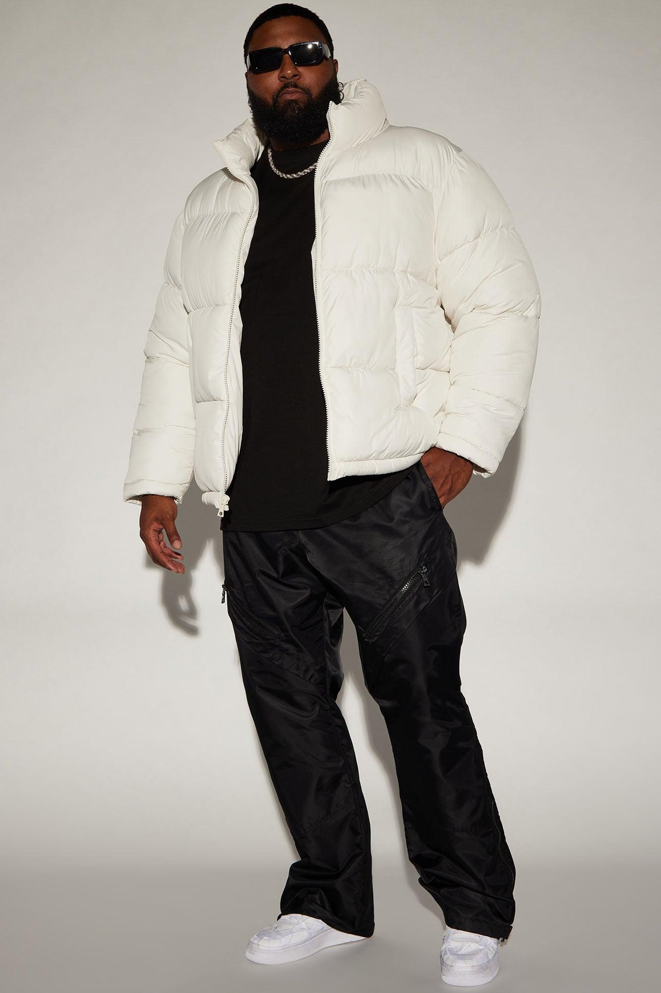 Nothing Compares Puffer Jacket - White Male Product Image