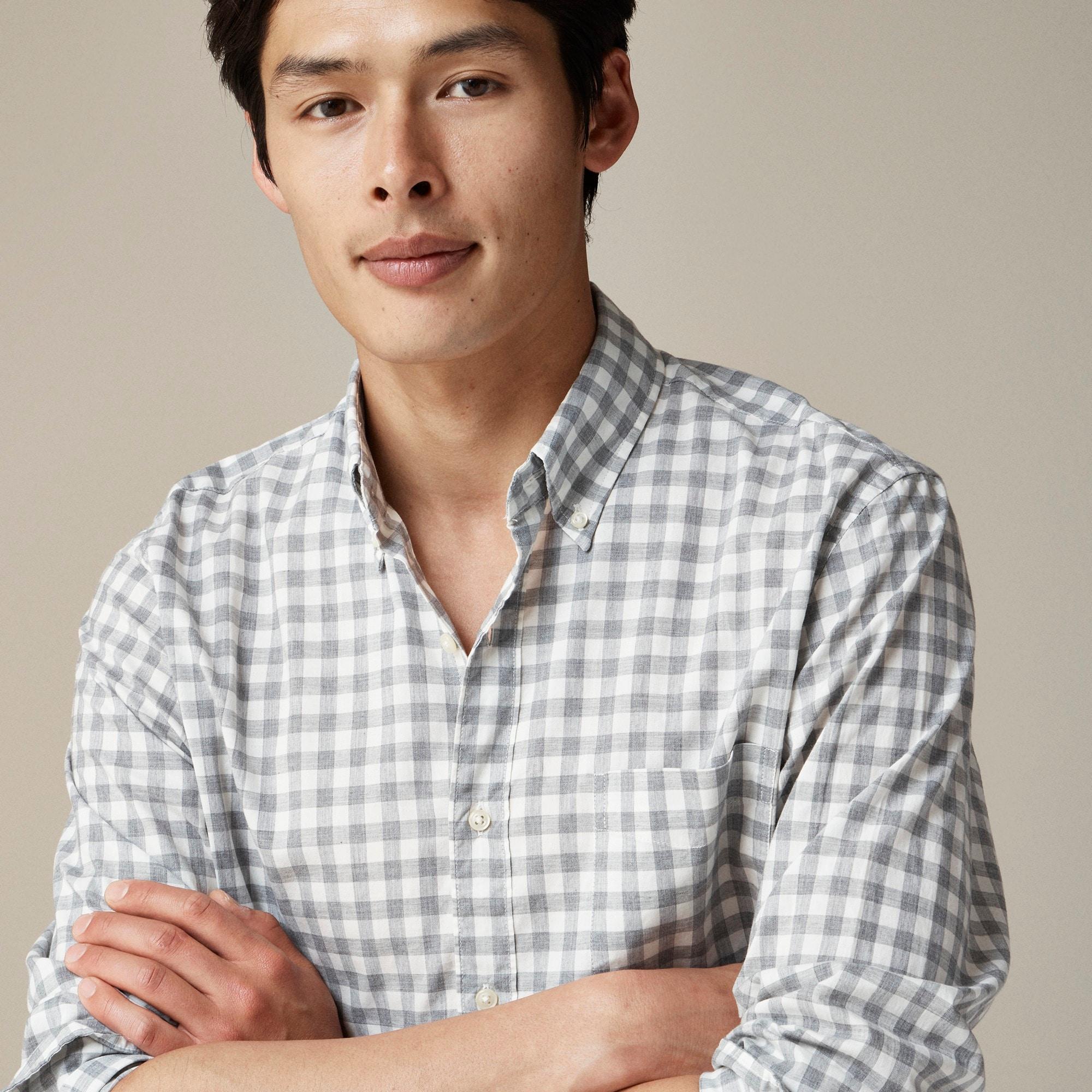 Secret Wash cotton poplin shirt Product Image