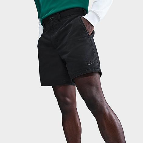 Nike Mens Club Washed Chino Shorts | HJ2658-010 Product Image