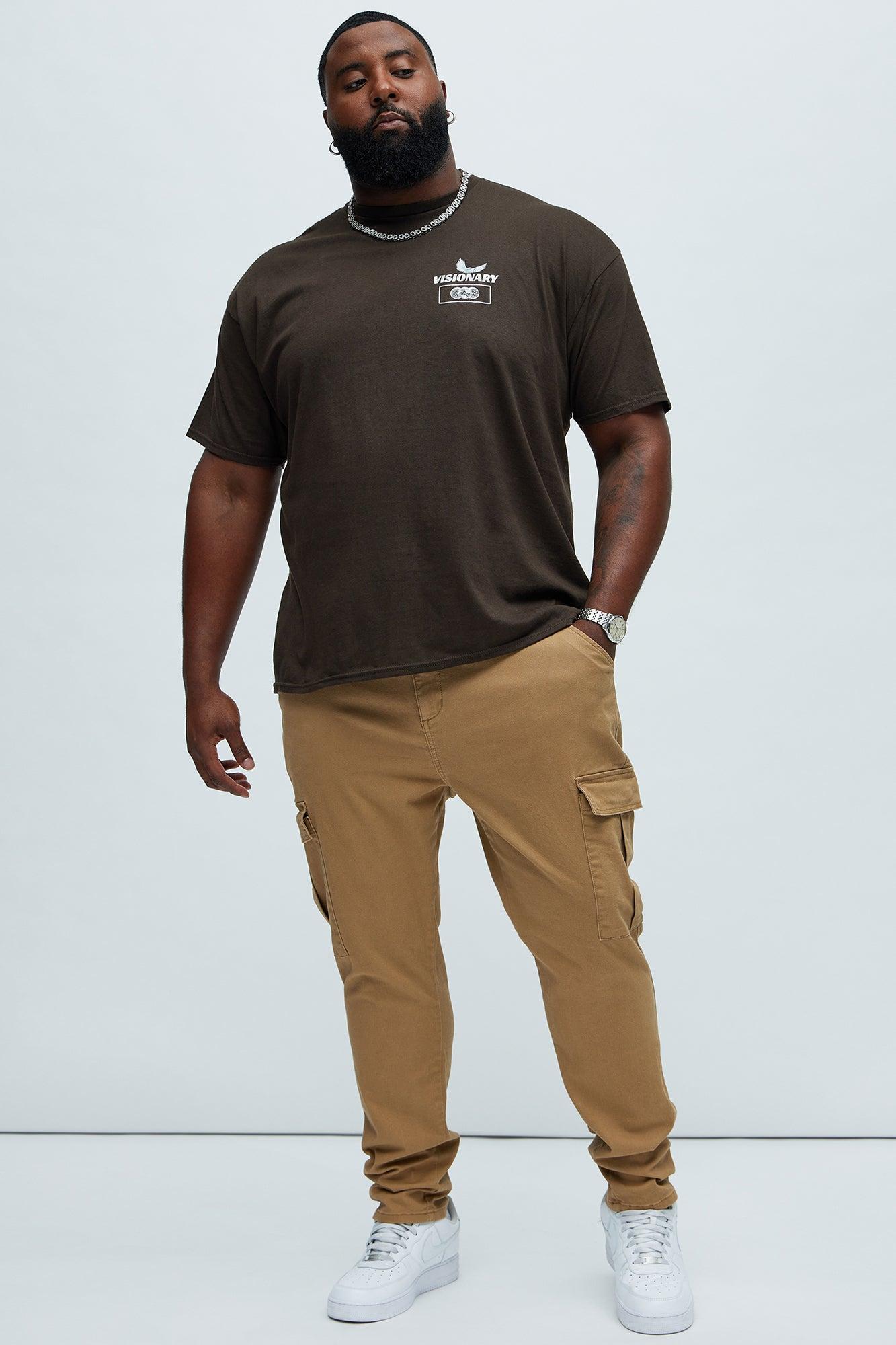 Kyle Slim Cargo Pants - Khaki Product Image