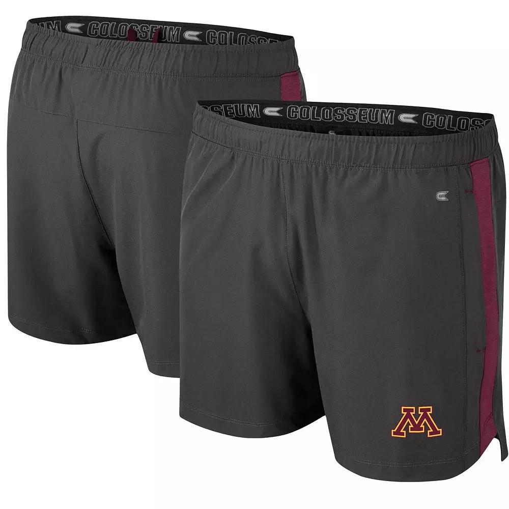 Men's Colosseum Charcoal Minnesota Golden Gophers Langmore Shorts,  Product Image