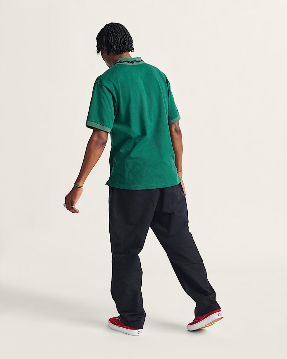 Skate Loose Pleated Pants in Black| Vans US Product Image