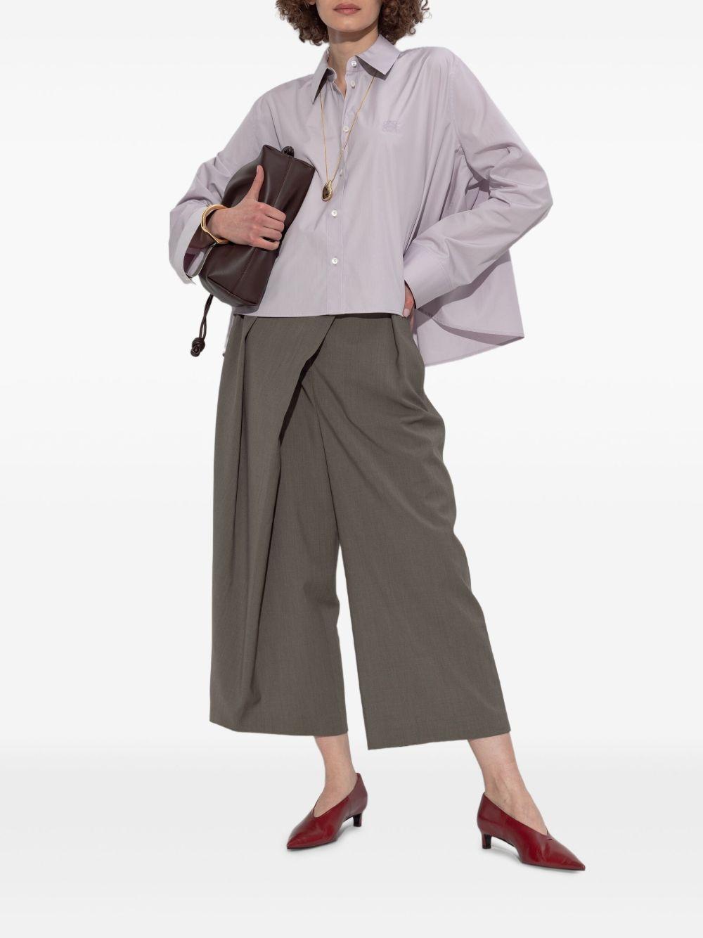 pleated wrap trousers Product Image
