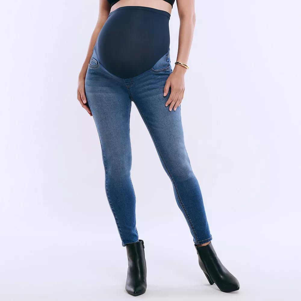 Maternity Motherhood® Ankle Skinny Jeggings, Women's,  Product Image